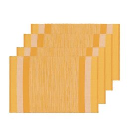 Ens. 4 Napperons Jaune