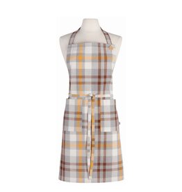 Tablier carreaux Jaune & brun - Maize