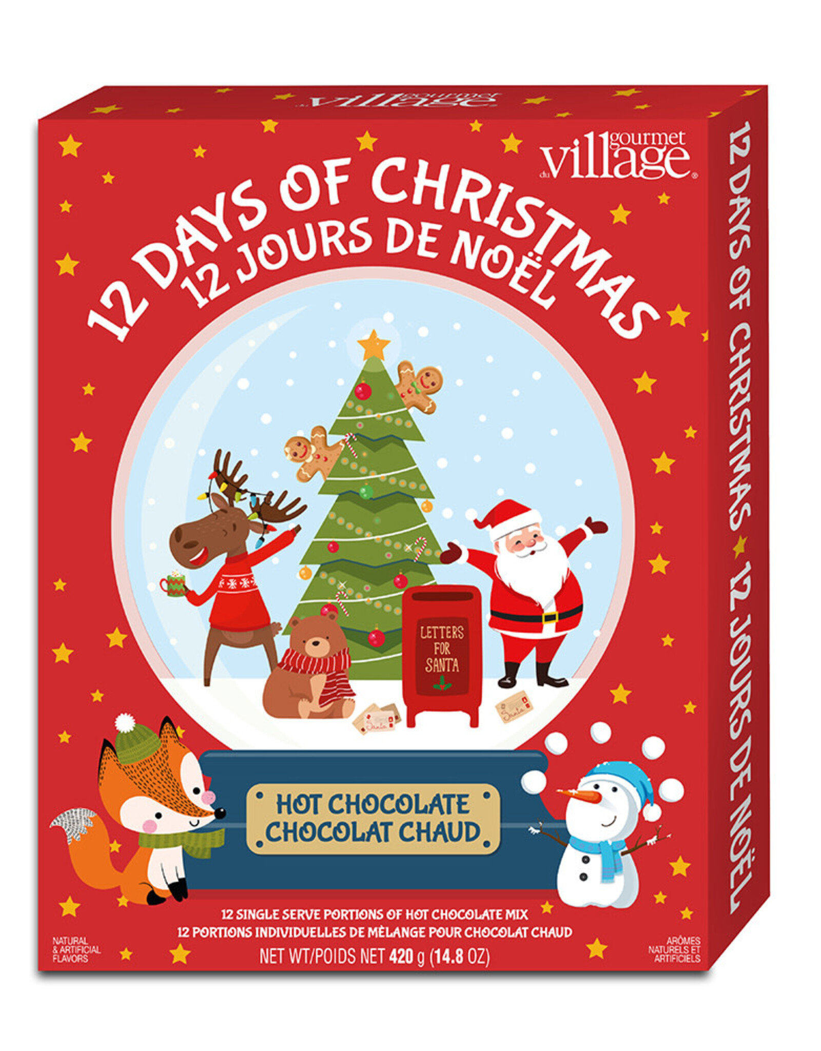Gourmet du Village Calendrier de l'Avent - 12 Jours de noel