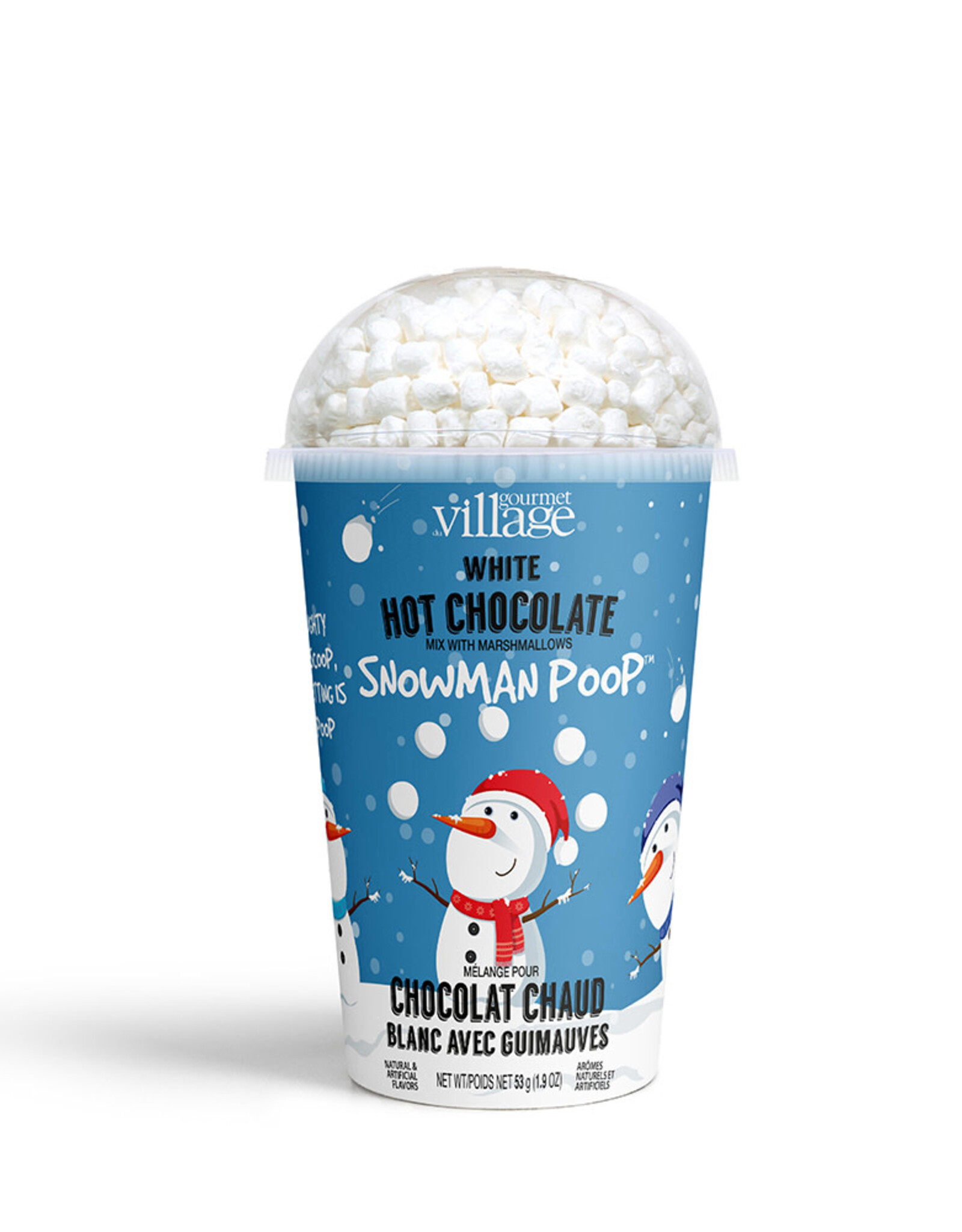 Gourmet du Village Gobelet chocolat chaud - Bonhomme de neige
