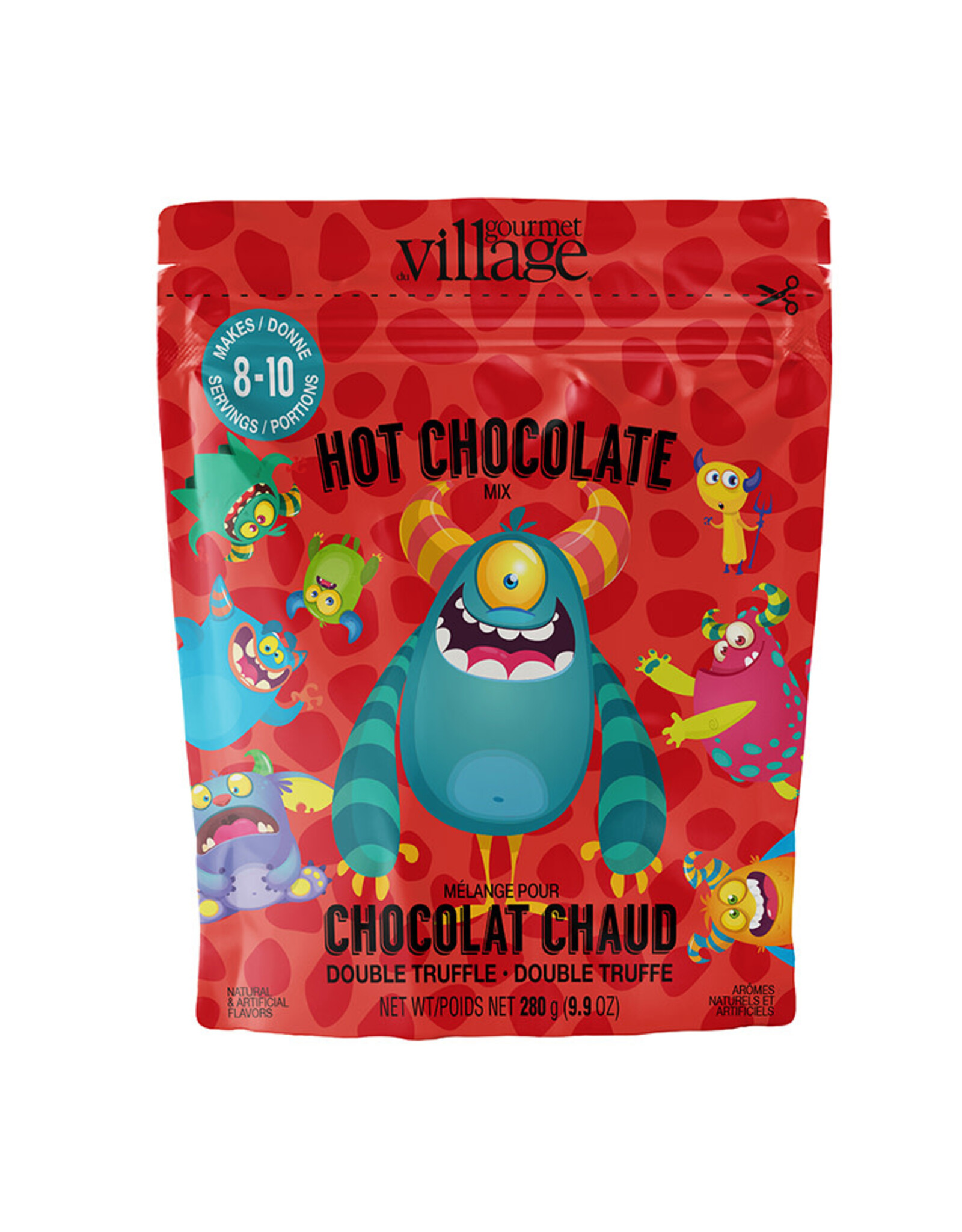 Gourmet du Village Gr. Sachet Chocolat chaud - Monstre