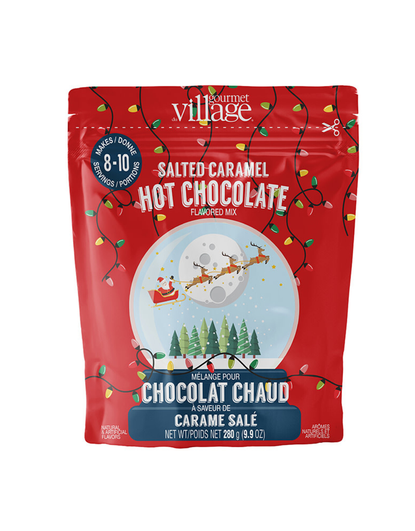 Gourmet du Village Gr. Sachet Chocolat chaud - Caramel Salé