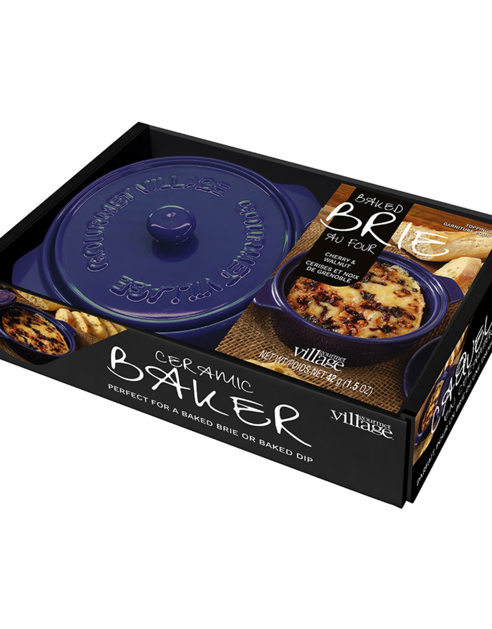 Gourmet du Village Ensemble cadeau brie - Marine