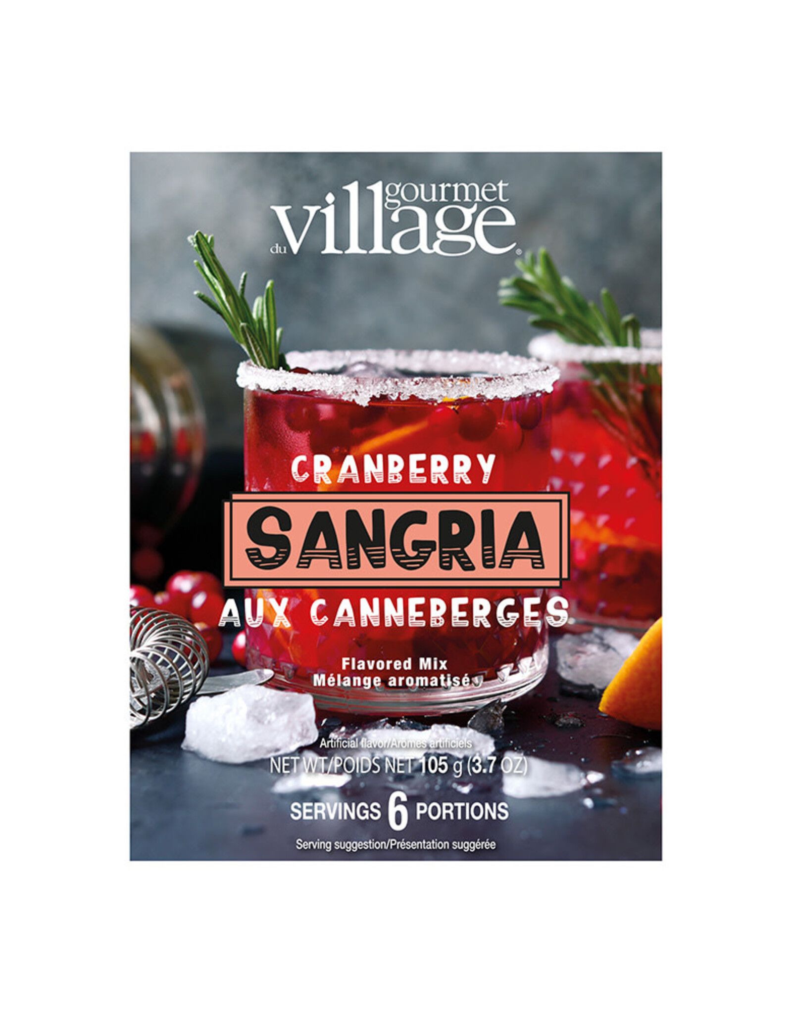 Gourmet du Village Mélange - Sangria aux Canneberges
