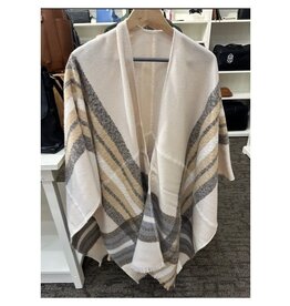 Fraas Châle plaid #61285 - Crème