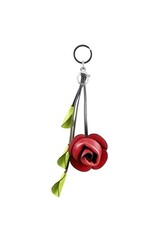 ESPE Porte-clé Rose - Rouge ESPE Porte-clé Rose - Rouge