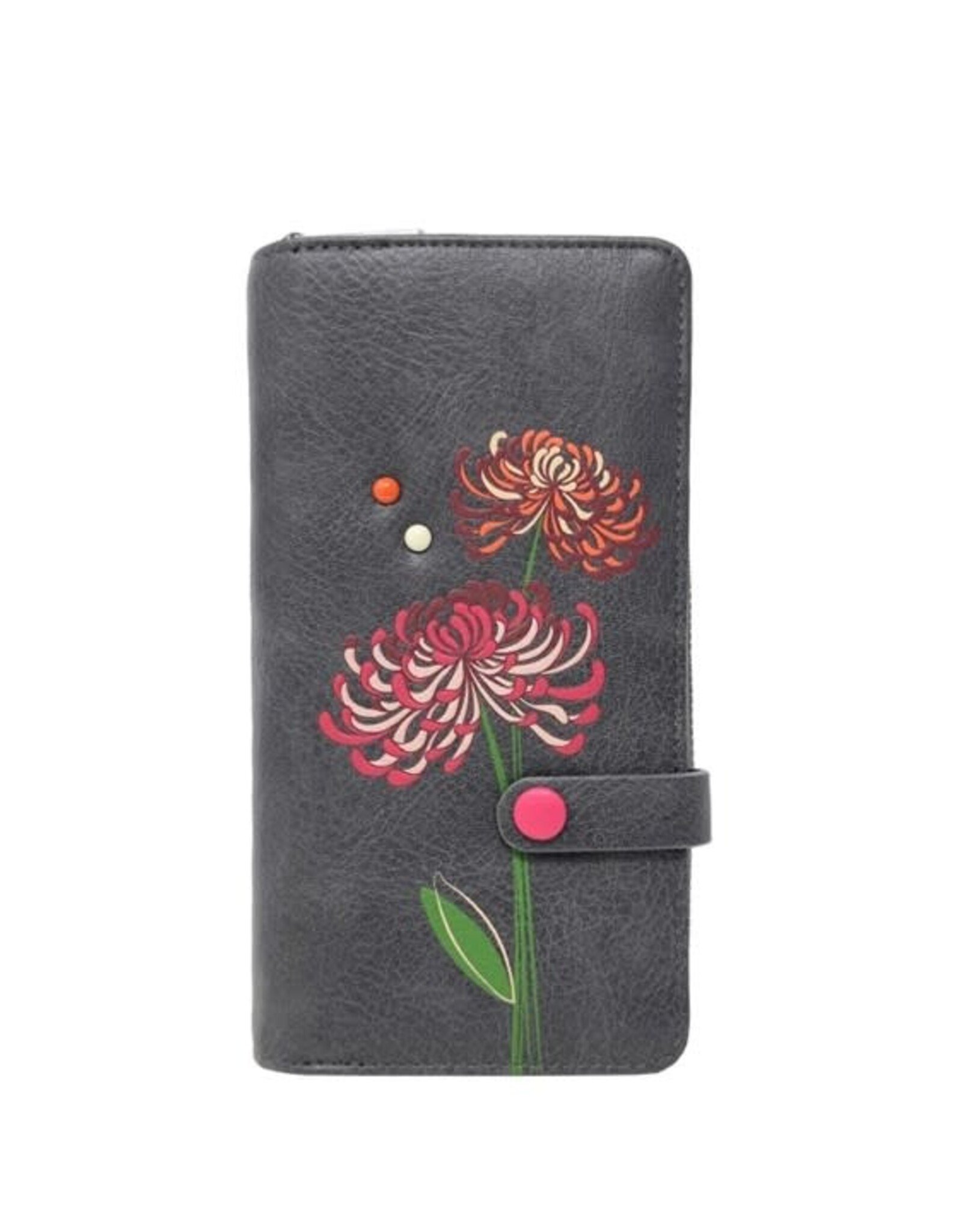 ESPE Portefeuille clutch Mae - Gris