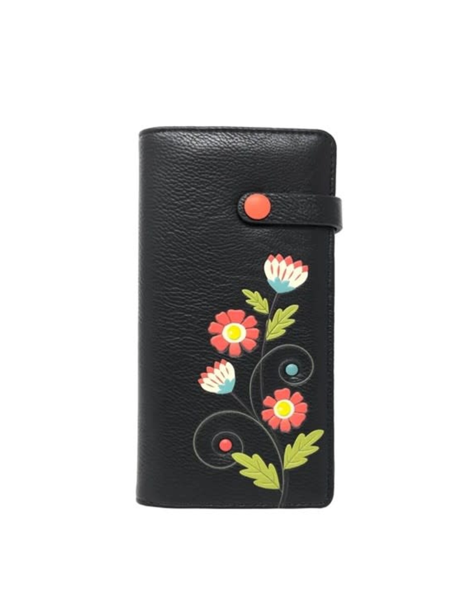 ESPE Portefeuille L Flora - Noir