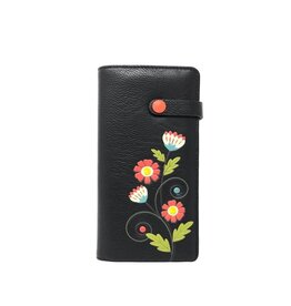 ESPE Portefeuille L Flora - Noir