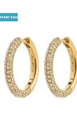 Pilgrim Anneaux  Tatum Large - Or