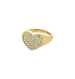 Pilgrim Bague  Coeur Emmett - Or