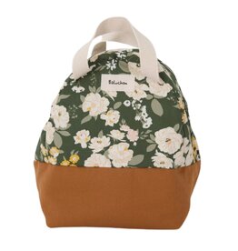 Baluchon Sac Lunch - Fleuri Kaki