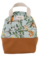 Baluchon Sac Lunch - Fleuri + Oiseau #1912