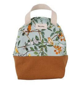 Baluchon Sac Lunch - Fleuri + Oiseau #1912