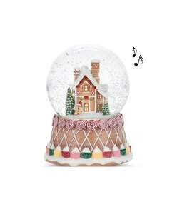 Boule d'eau musicale - Maison pain d'épices