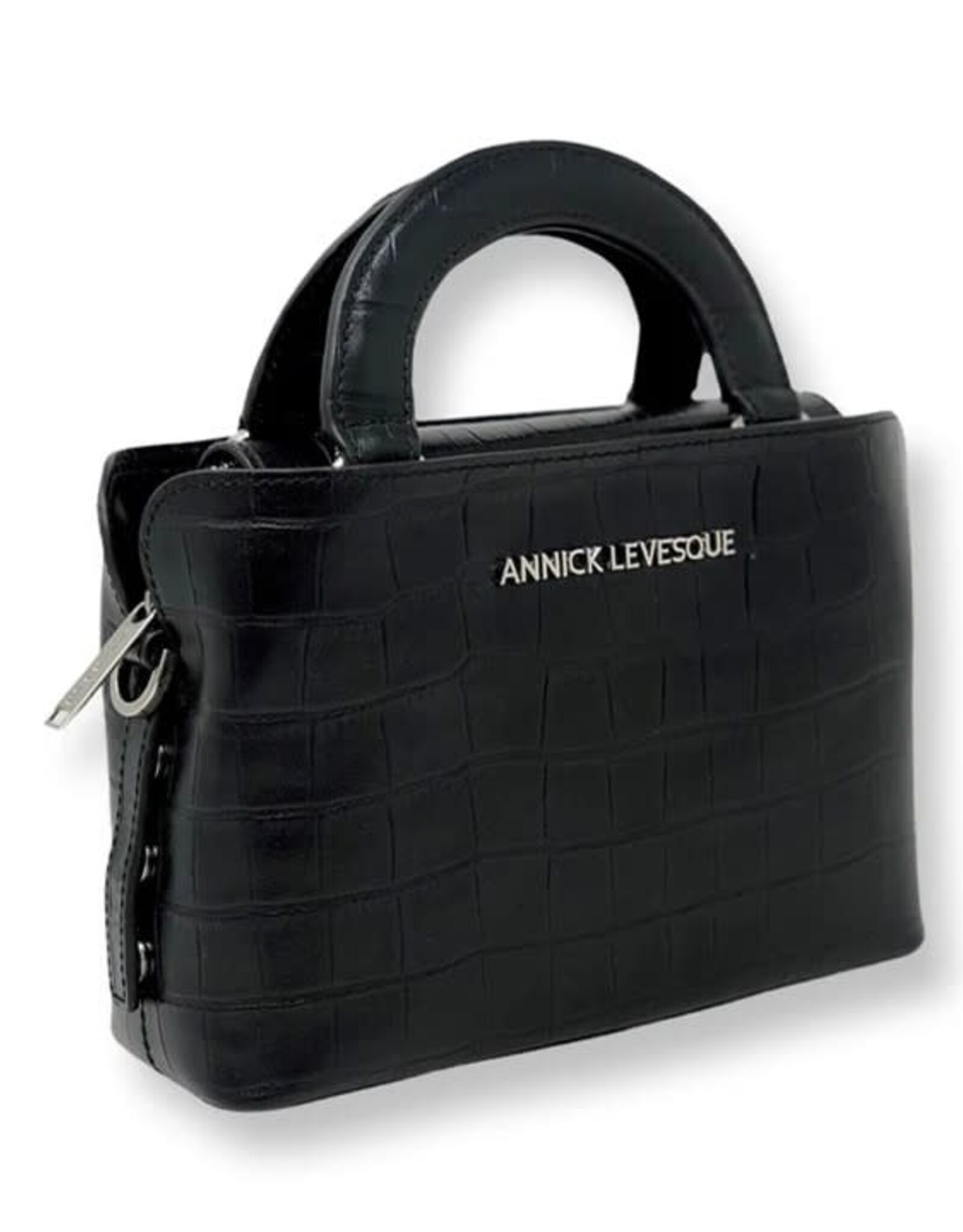 Clarence  Noir Croco  - Annick Lévesque