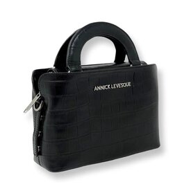 Clarence  Noir Croco  - Annick Lévesque