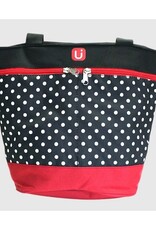 Sac à lunch - Noir à pois