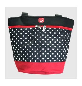 Sac à lunch - Noir à pois