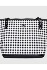 Sac à lunch 04- Carreaux noir- blanc