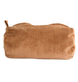 Baluchon Moyen sac à cosmétique - Corduroy Tan