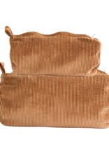 Baluchon Moyen sac à cosmétique - Corduroy Tan