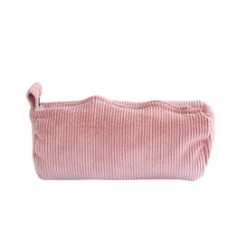 Baluchon Petit sac à cosmétique - corduroy Rose