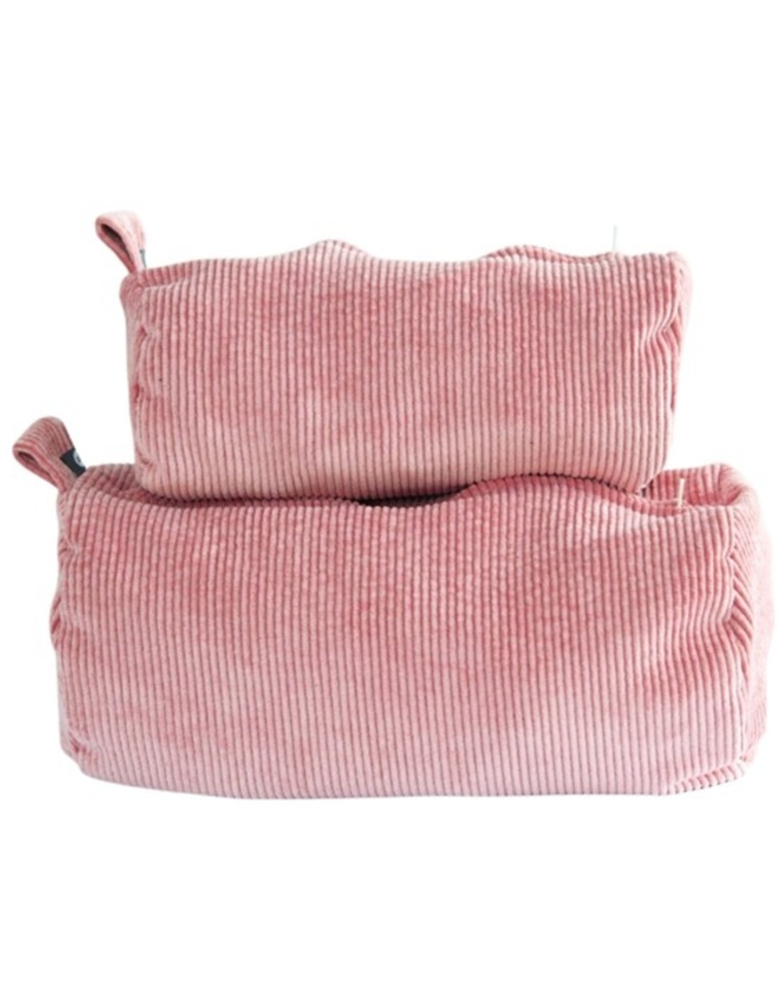 Baluchon Petit sac à cosmétique - corduroy Rose