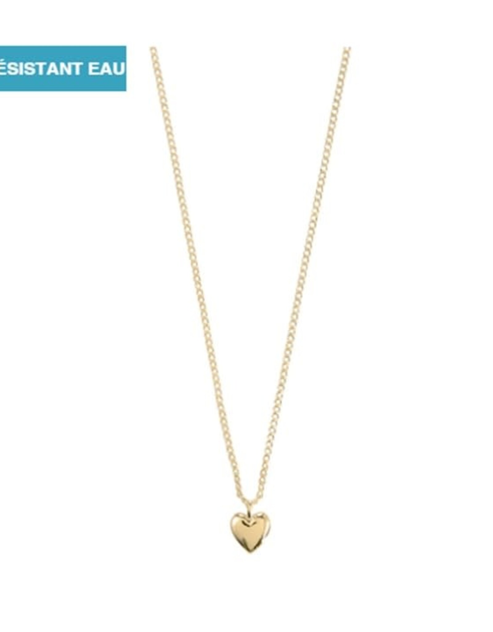 Pilgrim Collier coeur Alaia - Or