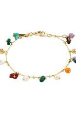 Pilgrim Bracelet Between Multi - Or