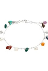Pilgrim Bracelet Between Multi - SS
