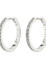 Pilgrim Anneaux EBNA cristal  Medium - SS