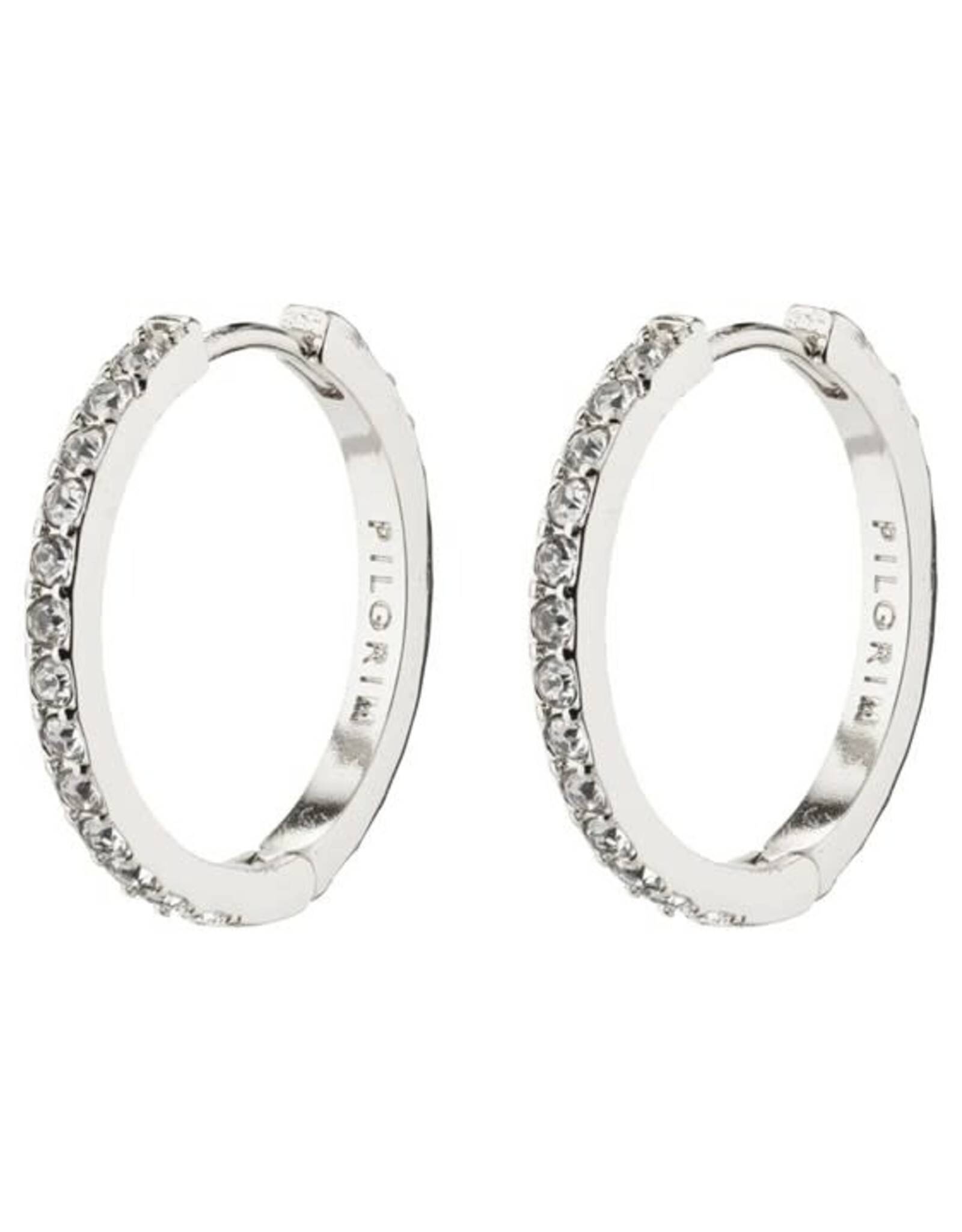 Pilgrim Anneaux EBNA cristal  Medium - SS