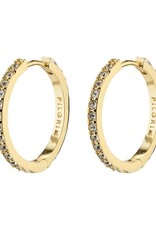 Pilgrim Anneaux EBNA cristal  Medium - Or