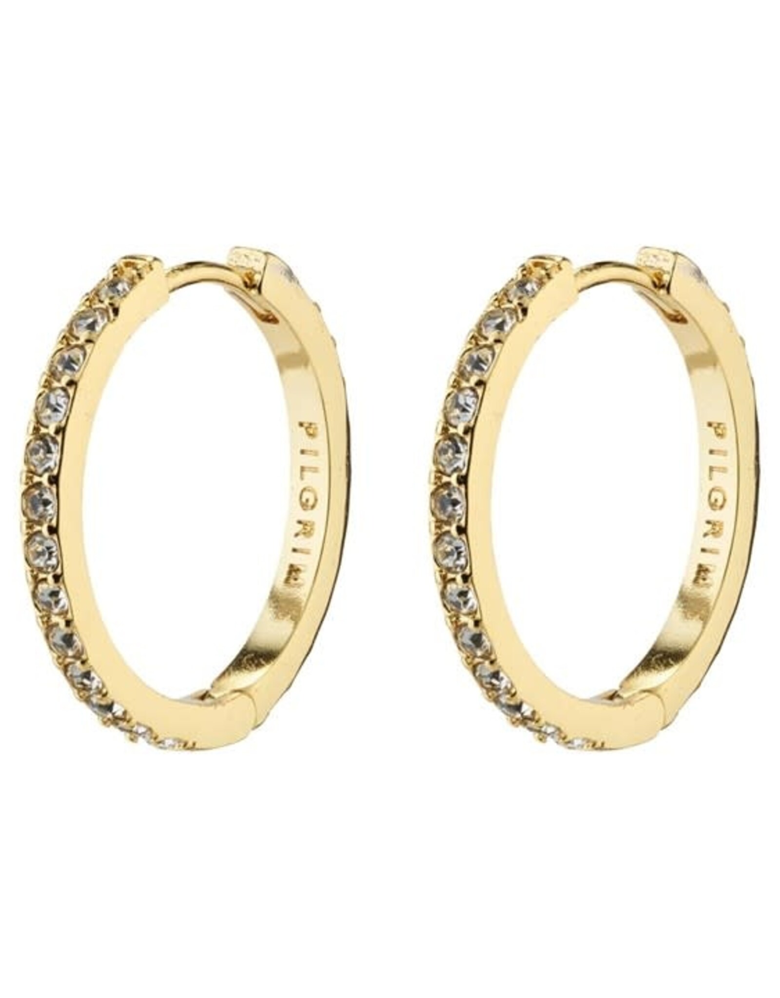 Pilgrim Anneaux EBNA cristal  Medium - Or