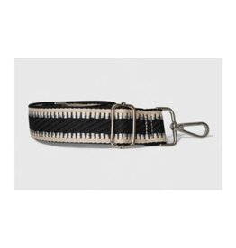 Courroie Zac #123- Noir, beige,