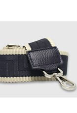 Courroie Trend #116- Marine & Beige