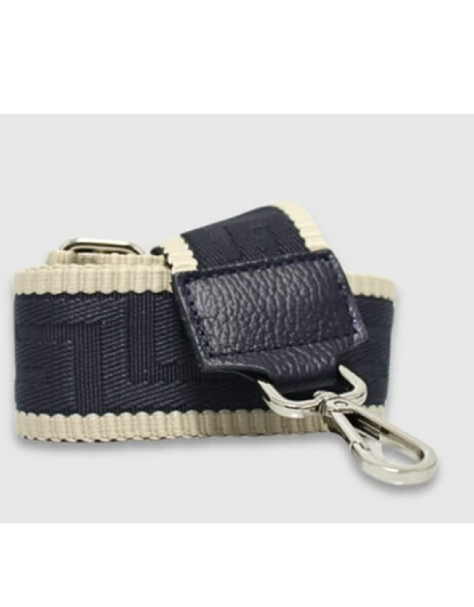 Courroie Trend #116- Marine & Beige