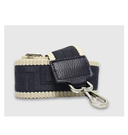 Courroie Trend #116- Marine & Beige