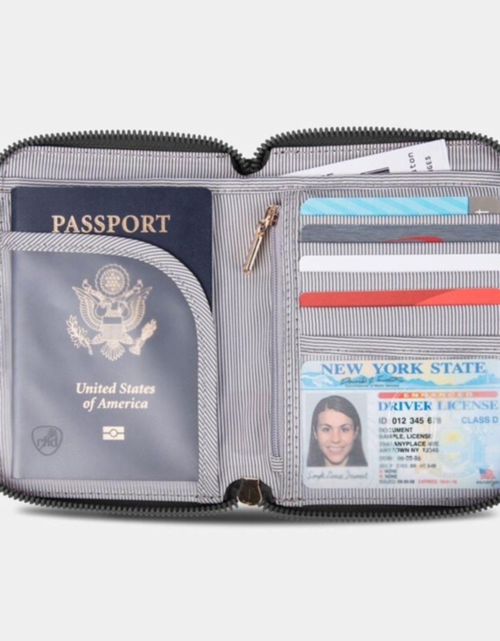 Étui à Passeport -  Fleuri