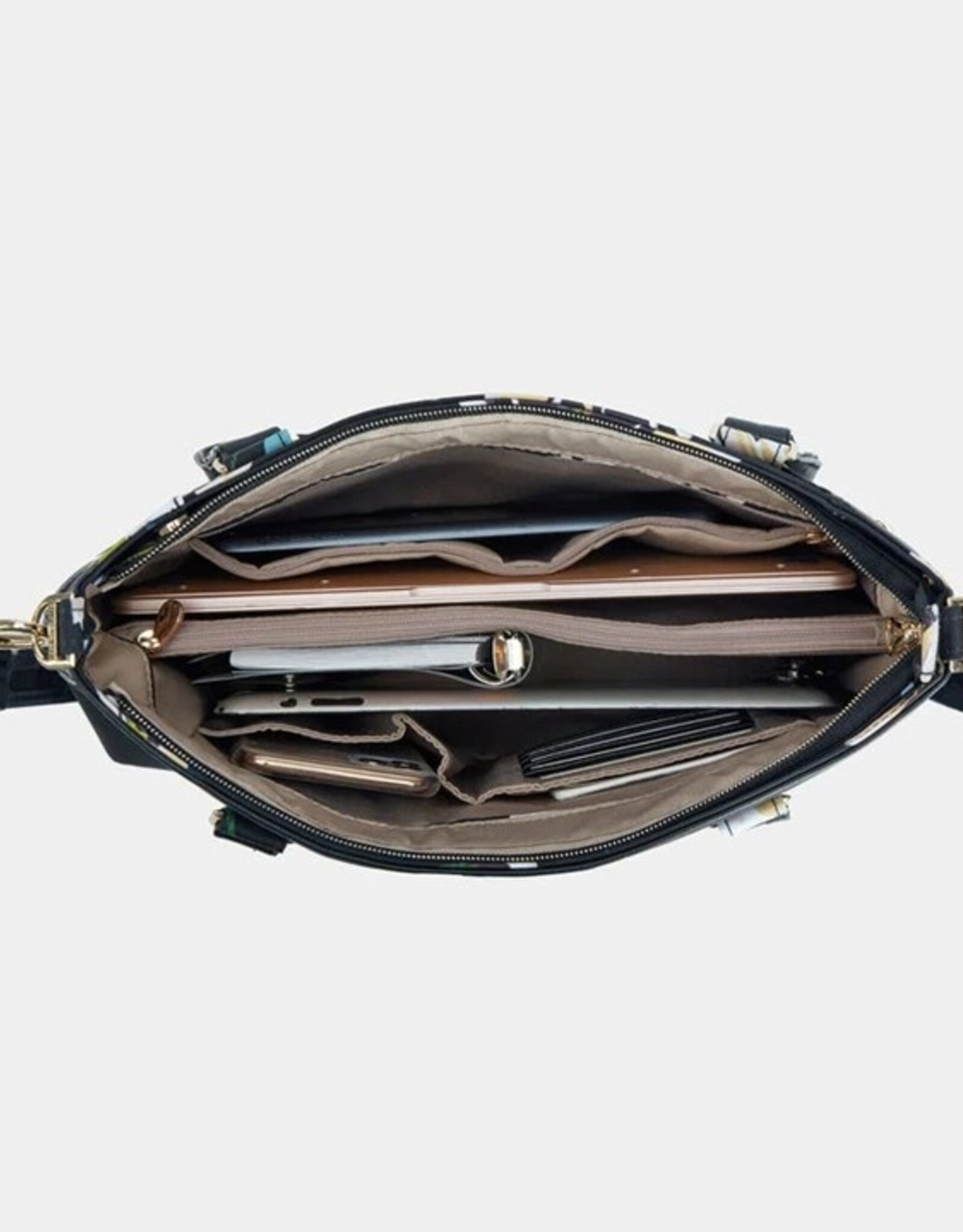Sac Tote  Antivol  - Fleuri