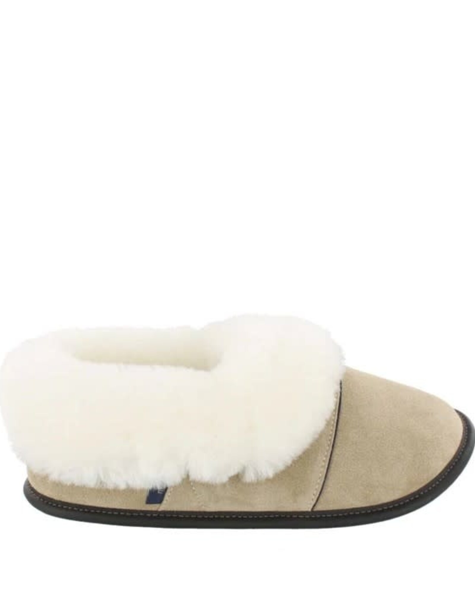 Garneau Pantoufle la Paresseuse Beige - Femme
