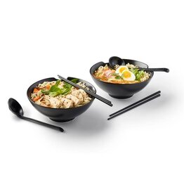 Ricardo Ens 2 bols Ramen - Noir