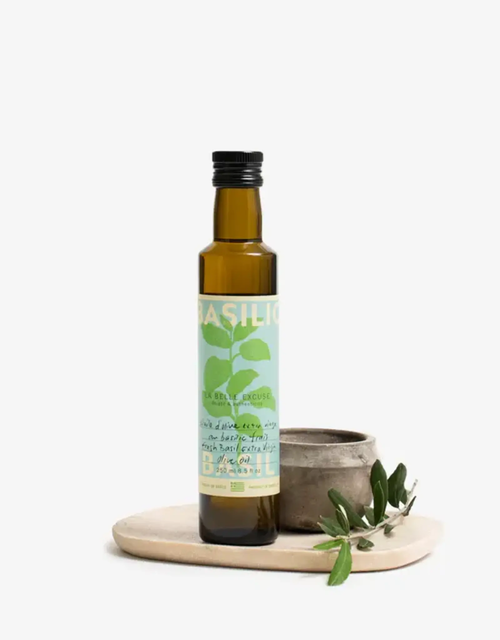 La Belle Excuse Huile d'olive extra-vierge au Basilic