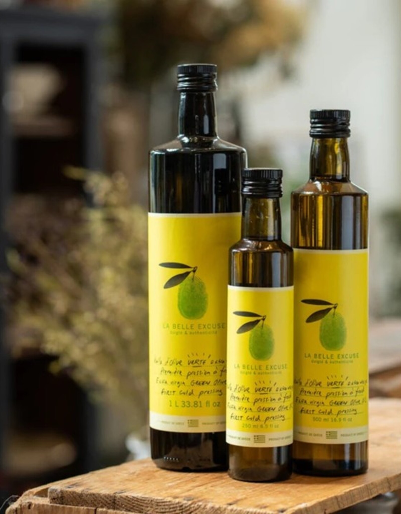 La Belle Excuse Huile d'olive verte 250 ml