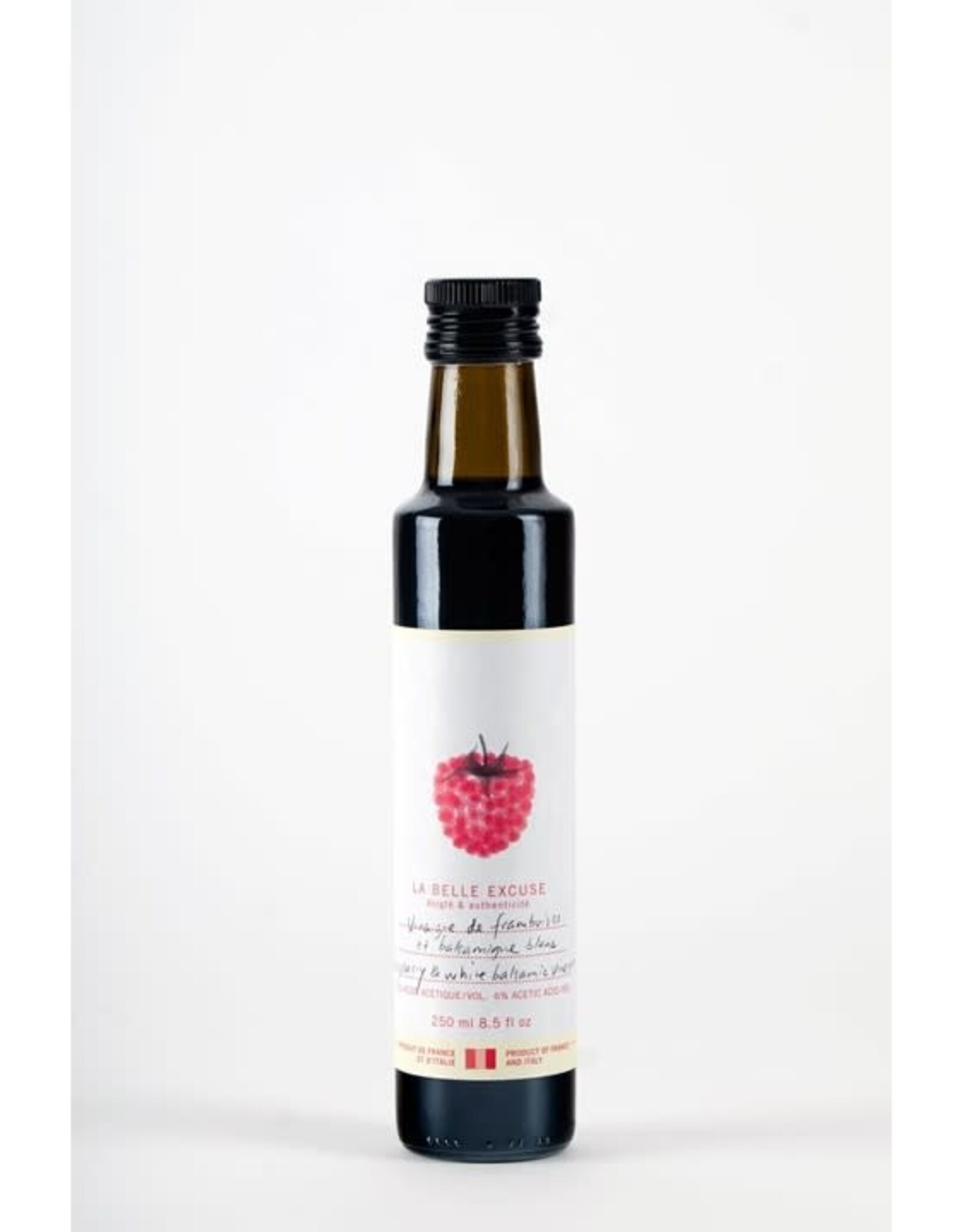 La Belle Excuse vinaigre de framboise & balsamique blanc
