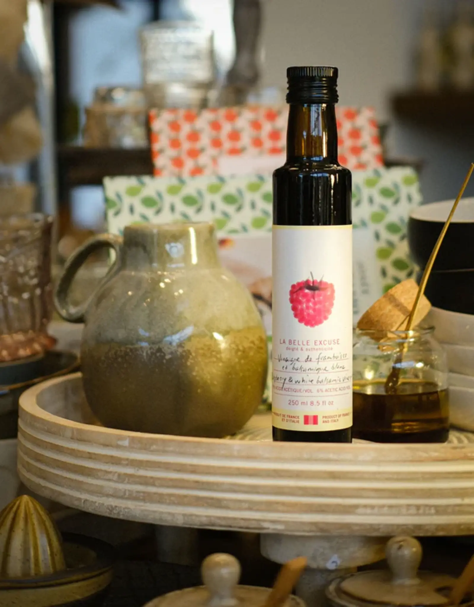La Belle Excuse vinaigre de framboise & balsamique blanc