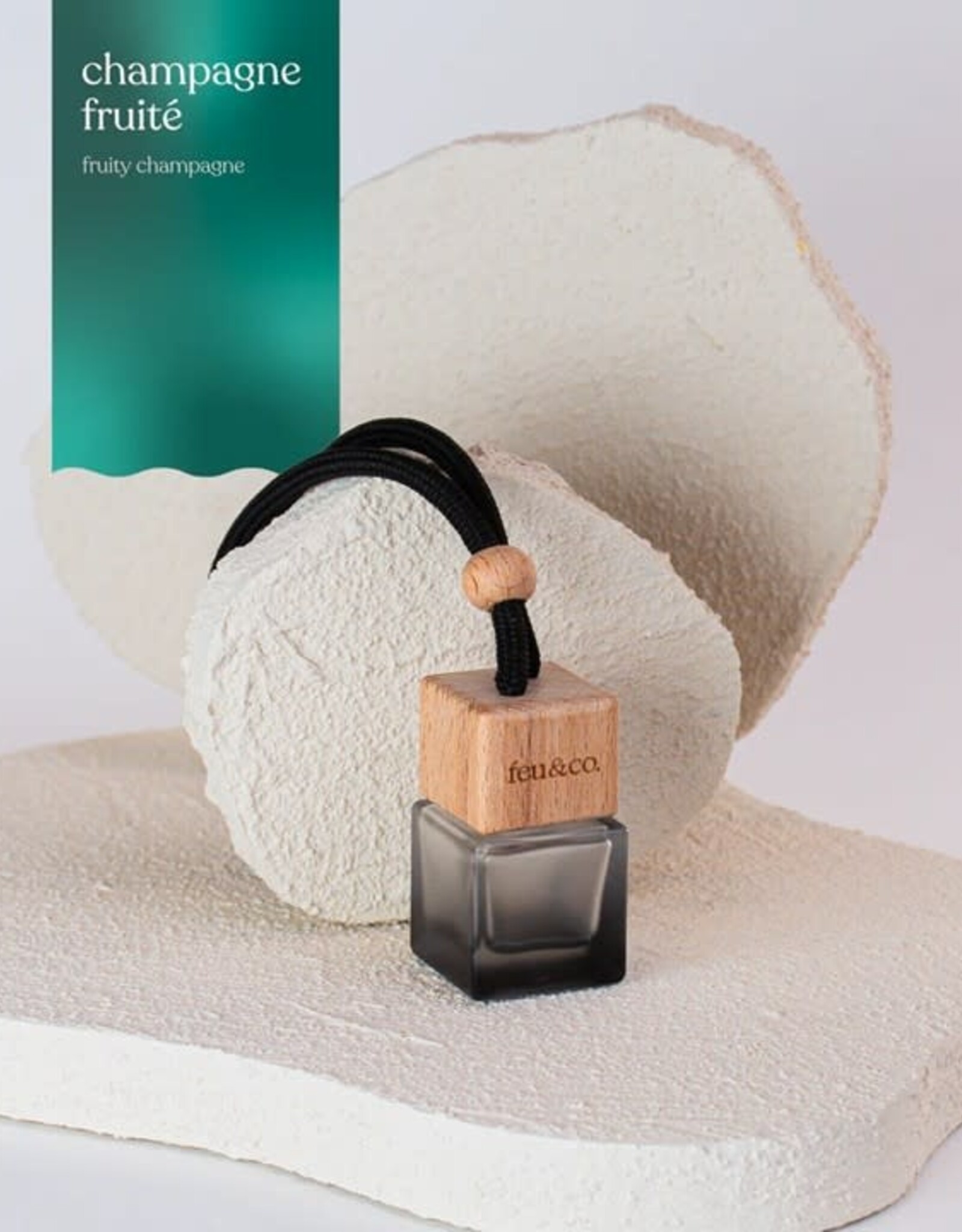 Feu & Co Diffuseur Auto Champagne Fruité