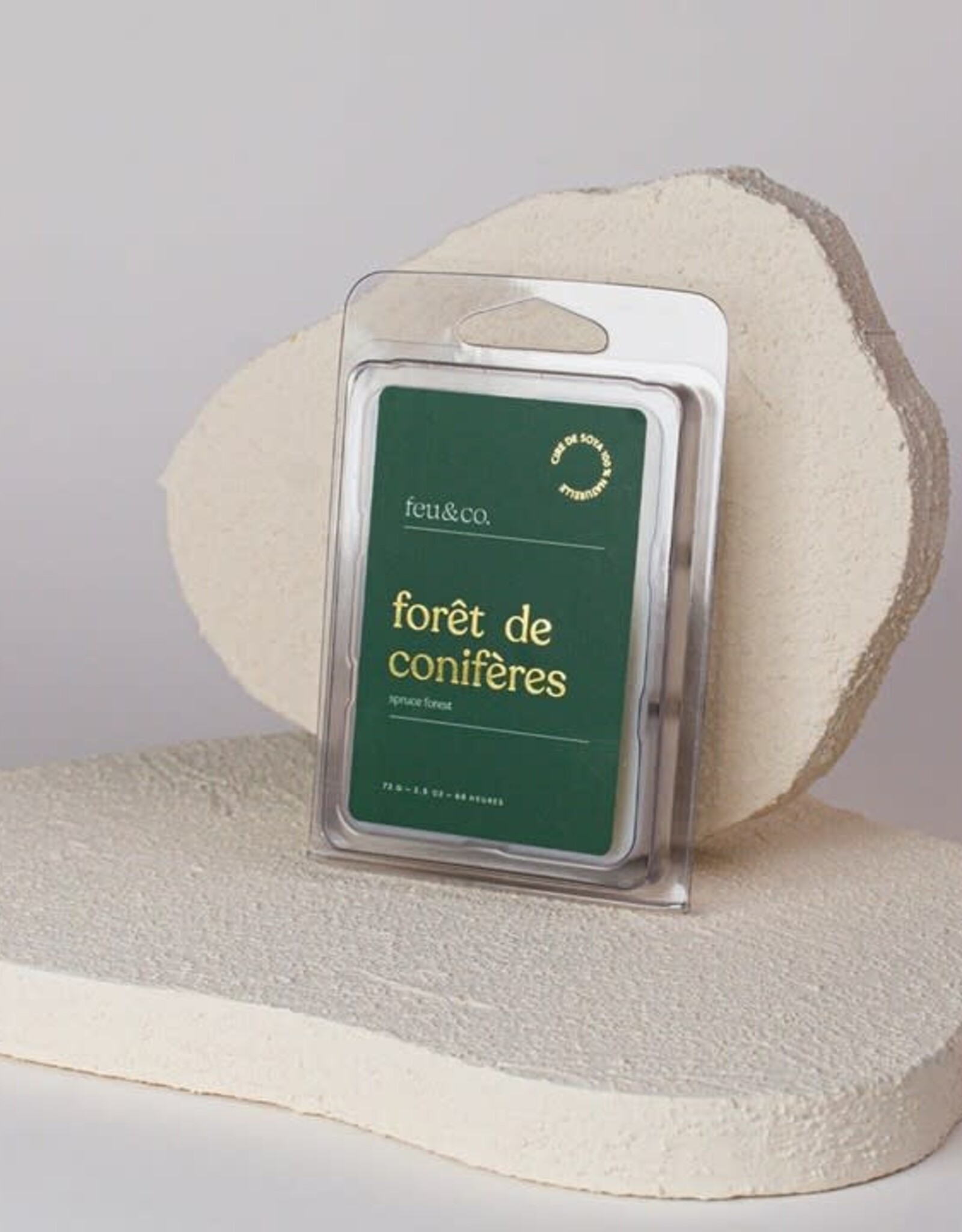 Feu & Co Cube de cire - Forêt de Conifères
