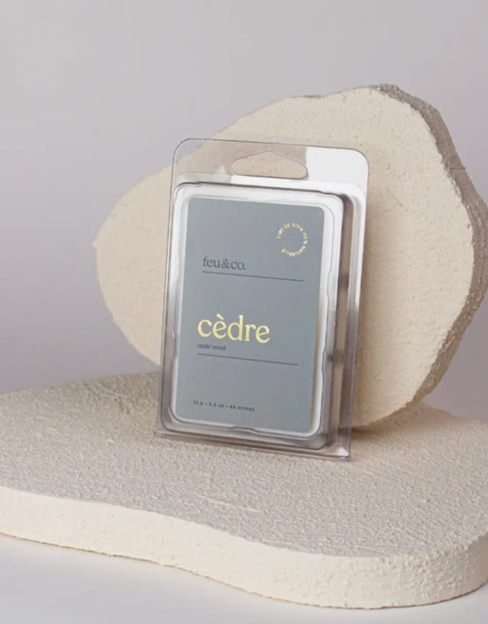 Feu & Co Cube de cire - Cèdre